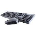 Teclado E Mouse Sem Fio 2.4ghz Usb Preto/cinza Tc245
