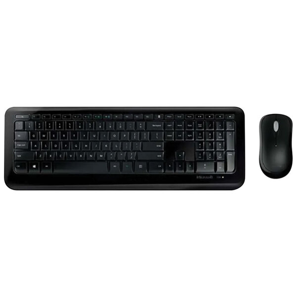Teclado E Mouse Sem Fio Desktop 850 Usb Preto - Py900021