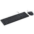 Teclado E Mouse Usb Corp Abnt2/1200dpi Cabo Usb 1.8m Preto -