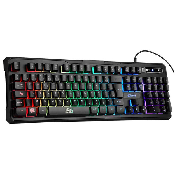 Teclado Elg Gamer Flakes Power Battle Flkt001