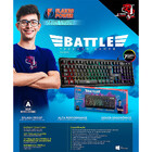 Teclado Elg Gamer Flakes Power Battle Flkt001