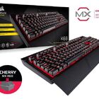 Teclado Gamer Corsair Ch-9102020-br K68 Retroiluminacao Red T