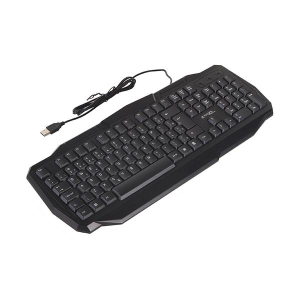 teclado gamer led usb qwerty abnt2 preto 464 bright