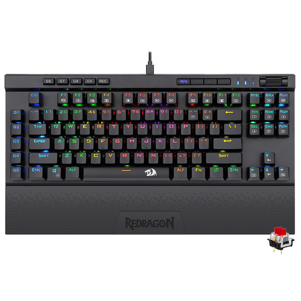Teclado Gamer Mecânico Redragon K587rgb-pro Magic-wand Pr...