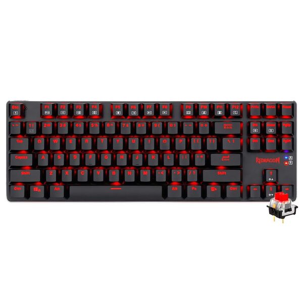 Teclado Gamer Mecânico Redragon K590-re Mahoraga Wireless...