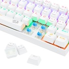 Teclado Gamer Mecanico Redragon Lakshmi Lunar White Switch Bl
