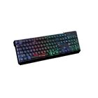 Teclado Gamer Motospeed K70 Preto Membrana Rainbow Usb
