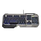 Teclado Gamer Multilaser Warrior Ragnar Superficie Em Metal T