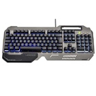 Teclado Gamer Multilaser Warrior Ragnar Superficie Em Metal T
