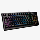 Teclado Gamer Multimídia Oex Cobby Tc206 Usb Led Rgb Abnt 2
