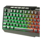 Teclado Gamer Multimidia Spider Black Preto Fortrek