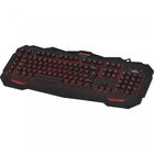Teclado Gamer Multimidia Spider Venom 2 Gk-705 Preto/vermelho