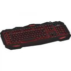 Teclado Gamer Multimidia Spider Venom 2 Gk-705 Preto/vermelho