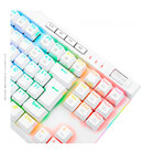 Teclado Gamer Óptico Redragon Magic Wand Pro Lunar White Rgb