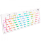 Teclado Gamer Redragon Brahma Pro Lunar White Rgb Mecânico Sw