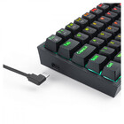 Teclado Gamer Redragon Fizz Rgb Mecânico Switch Blue Preto Ab