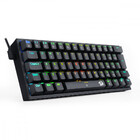 Teclado Gamer Redragon Fizz Rgb Mecânico Switch Blue Preto Ab