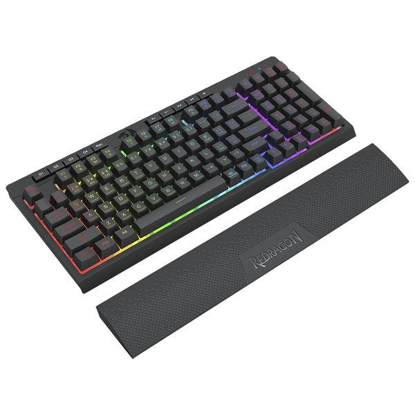 Teclado Gamer Redragon K515-rgb Shiva 98 Usb / Rgb / Ingl...