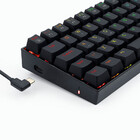Teclado Gamer Sem Fio Redragon Fizz Pro Rgb Mecânico Switch B