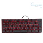 Teclado Gamer Semi Mecânico Led Usb Para Pc