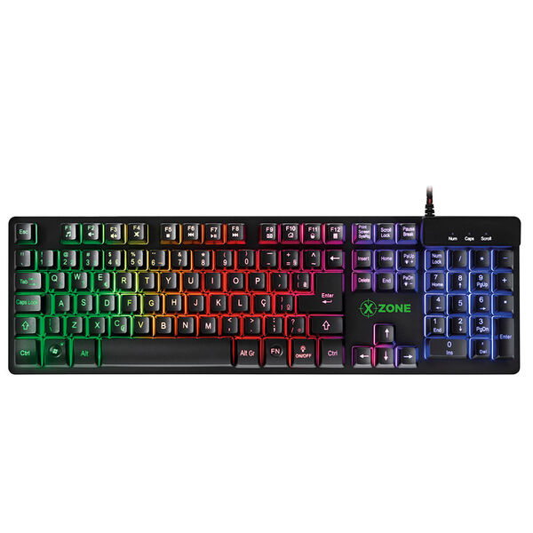 Teclado Gamer Semimecânico Xzone Gts-01 Teclado Gts-01 Na Tec