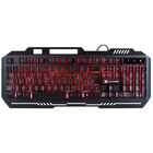 Teclado Gamer Vx Shield Abnt2 Multimidia Led Vermelho 1.8 M U