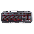 Teclado Gamer Vx Shield Abnt2 Multimidia Led Vermelho 1.8 M U