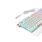 Teclado Mecânico Gamer Evus Tc-08 Snowstorm - Branco