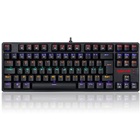 Teclado Mecanico Gamer Redragon Daksa Preto Rainbow Switch Bl