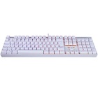 Teclado Mecanico Gamer Redragon Mitra Branco Switch Blue K551