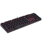 Teclado Mecanico Gamer Redragon Mitra Preto Switch Blue K551-1