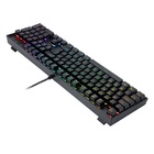 Teclado Mecanico Gamer Redragon Mitra Rgb Preto Switch Black
