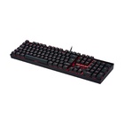 Teclado Mecânico Gamer Redragon Mitra Switch Red Com Fio