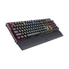 Teclado Mecânico Gamer Redragon Rahu Rgb Switch Blue Com Fio