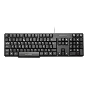 Teclado Multilaser Tc213 Slim Usb Preto | Leroy Merlin
