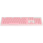 Teclado Multimidia Usb Dynamic Circle Abnt2 Teclas Redondas C