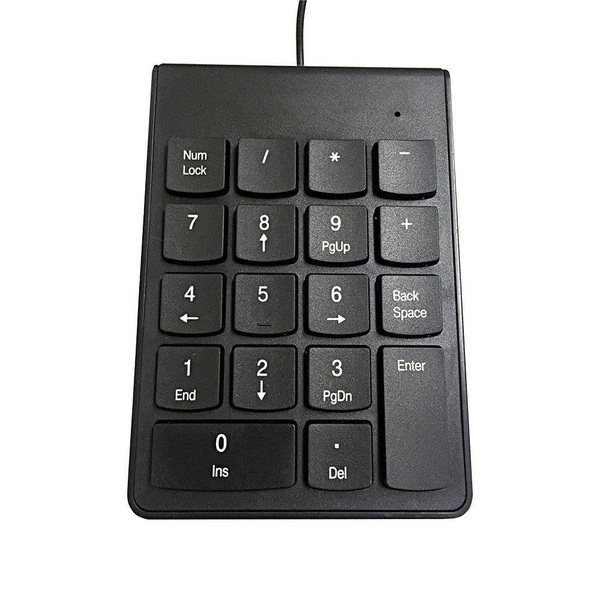 Teclado Numérico Com Cabo Usb 2.0 - Preto