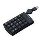 Teclado Numerico Com Fio Retratil Usb Preto Multilaser Tc230