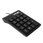 Teclado Numérico Usb Dynamic 20 Teclas Cabo 1.8m Preto - Dt91