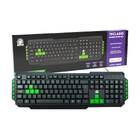 Teclado Preto Com Verde Start 2.0 Para Jogos - Abnt2