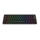 Teclado Redragon Gamer Mecanico Akali Preto Rgb Switch Marrom
