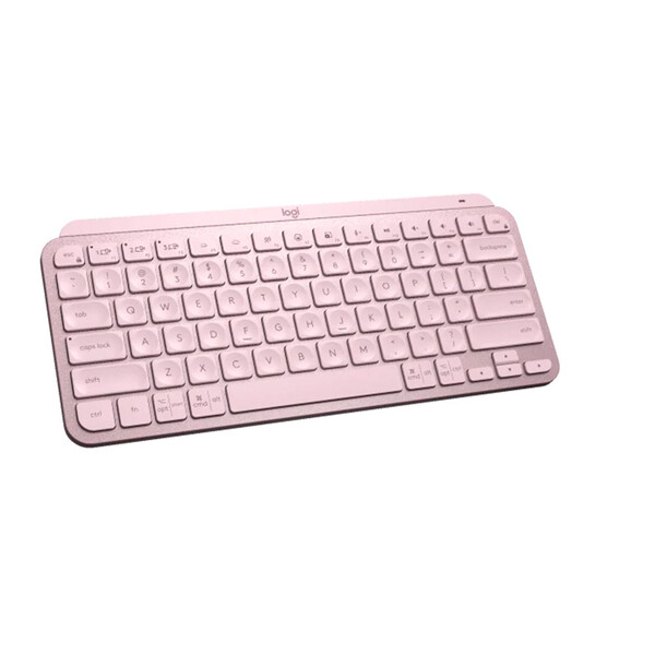 Teclado Sem Fio Logitech Mx Keys Mini Bluetooth Us Rosa - 920