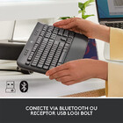 Teclado Sem Fio Logitech Signature K650 Bluetooth Usb Preto U