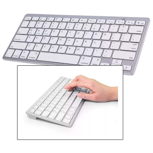 Teclado Sem Fio Wireless Bluetooth Keyboard Universal