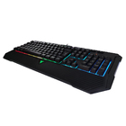 Teclado Semi-mecânico Do Jogo Azul Preto Interruptor Usb Rgb