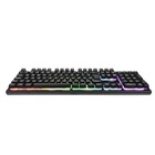 Teclado Usb Gamer Membrana K500f Led Preto Hp