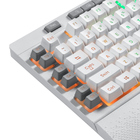 Teclado Usb Gamer Membrana Shiva Branco Rgb  K512w-rgb Redrag