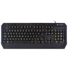 Teclado Usb Gamer Vx Gaming Draco Com Macros, Multimidia Led