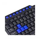 Teclado Usb Gamer Vx Gaming Dragon V2 Abnt2 1.8m Preto Com Az