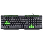 Teclado Usb Gamer Vx Gaming Dragon V2 Abnt2 1.8m Preto Com Ve